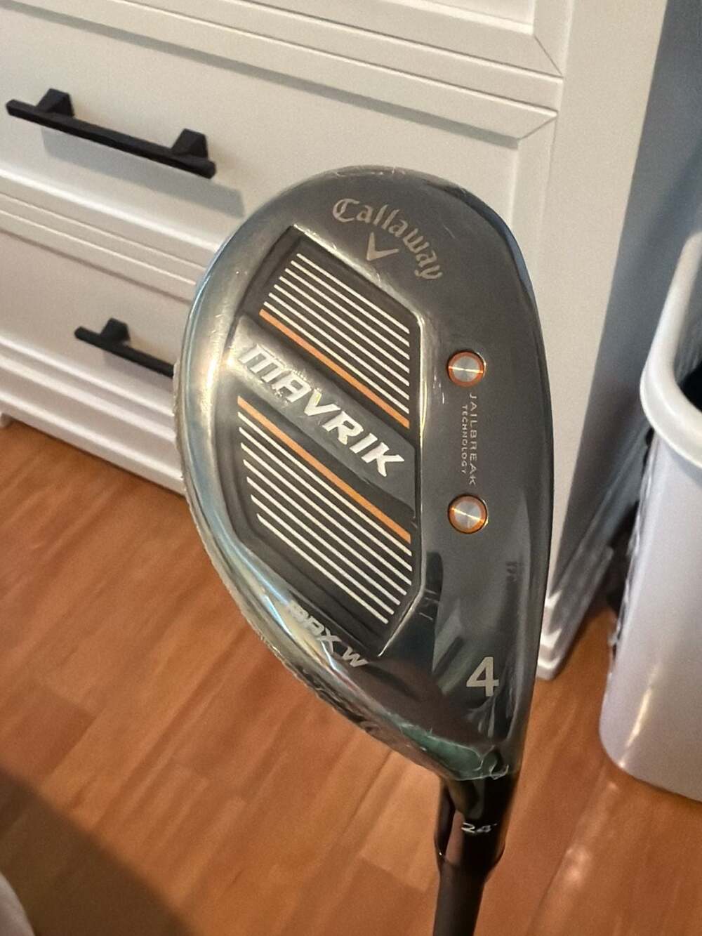 Callaway Mavrik Max W Women's 4-Hybrid 24 Degree Graphite Catalyst 45